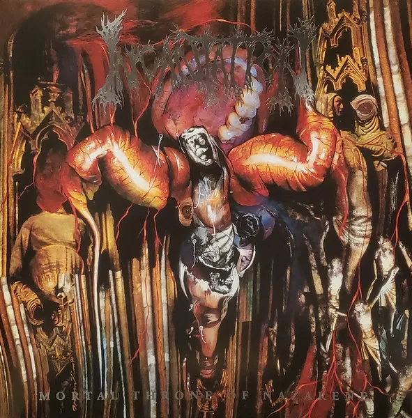 Mortal Throne Of Nazarene (Reissue) (Blood Red Vinyl)