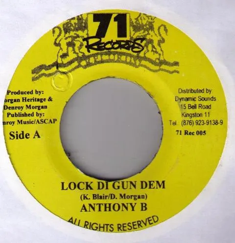 Lock Di Gun Dem / Burn A Fire