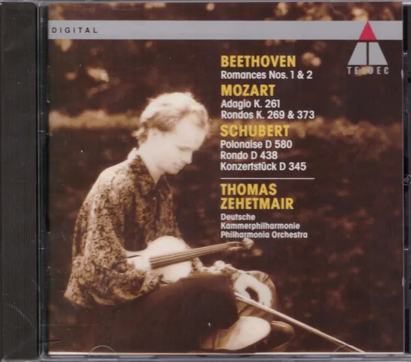 Schubert, Beethoven, Mozart: Works For Violin & Orchestra