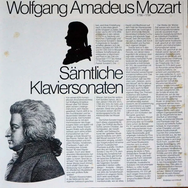 Sämtliche Klaviersonaten (Complete Pianosonatas)