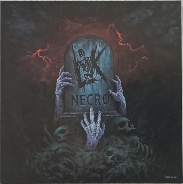 Necro (»Tombstone« Grey Blue Marbled Vinyl)