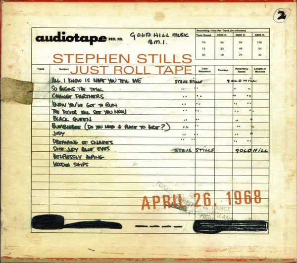Just Roll Tape April 26 1968
