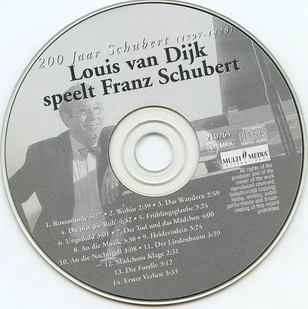 Speelt Franz Schubert - 200 Jaar Schubert