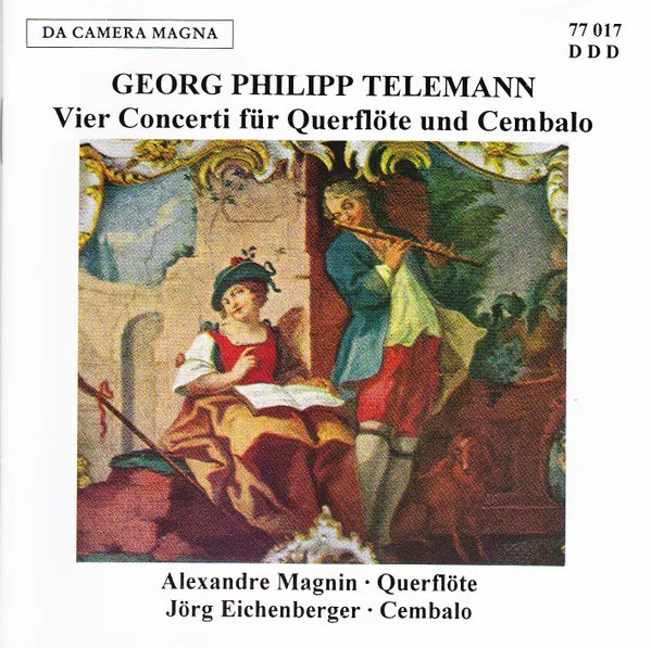 Vier Concert für Querflöte und Cembalo