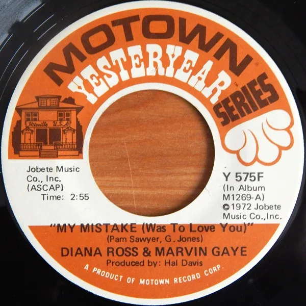 My Mistake (Was To Love You) / You're A Special Part Of Me