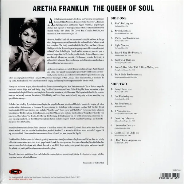 The Queen Of Soul (180g)