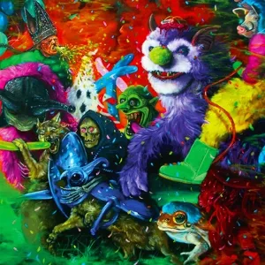 A Laughing Death In Meatspace (Green Vinyl)