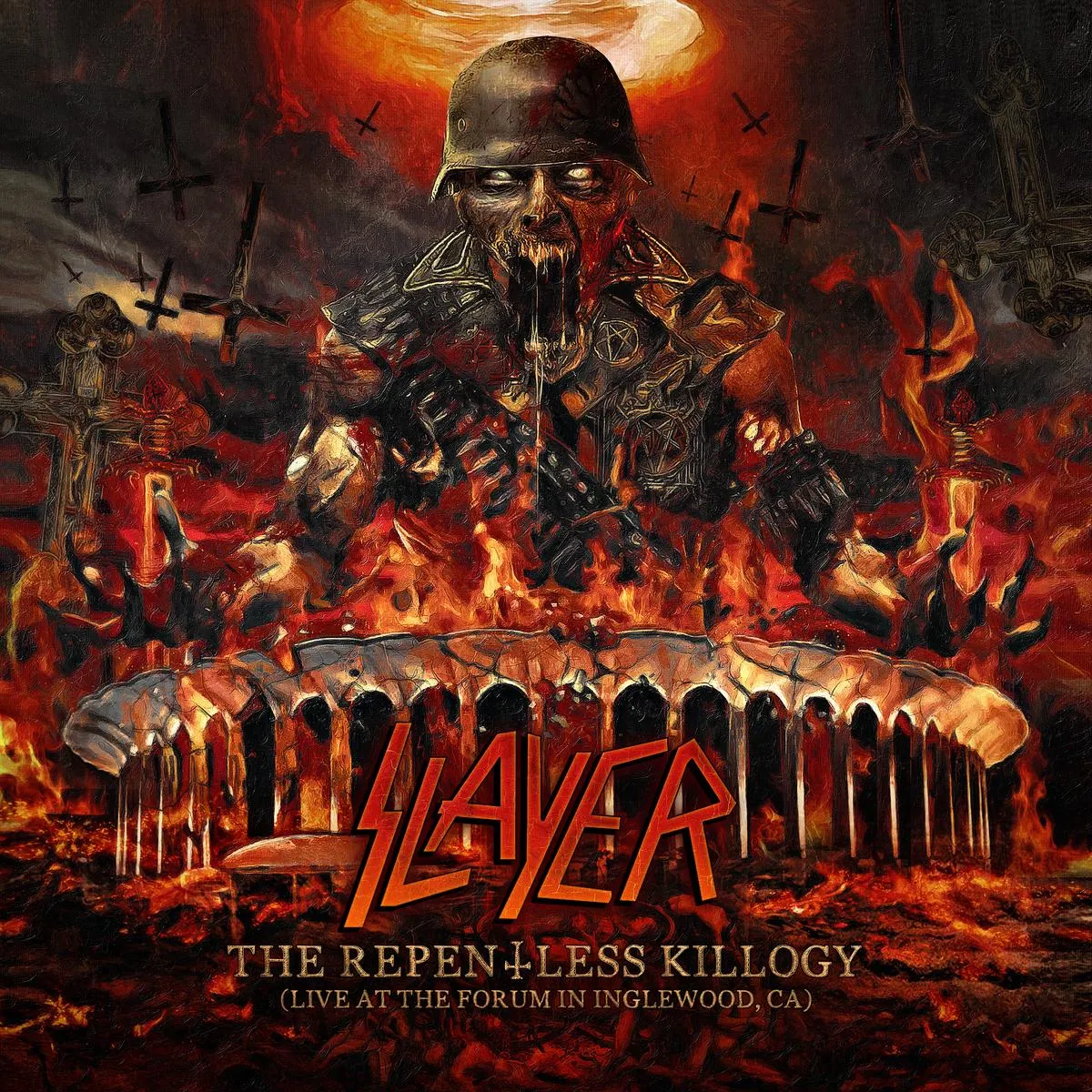 The Repentless Killogy (Live At The Forum In Inglewood, CA) (Transparent Orange Vinyl)