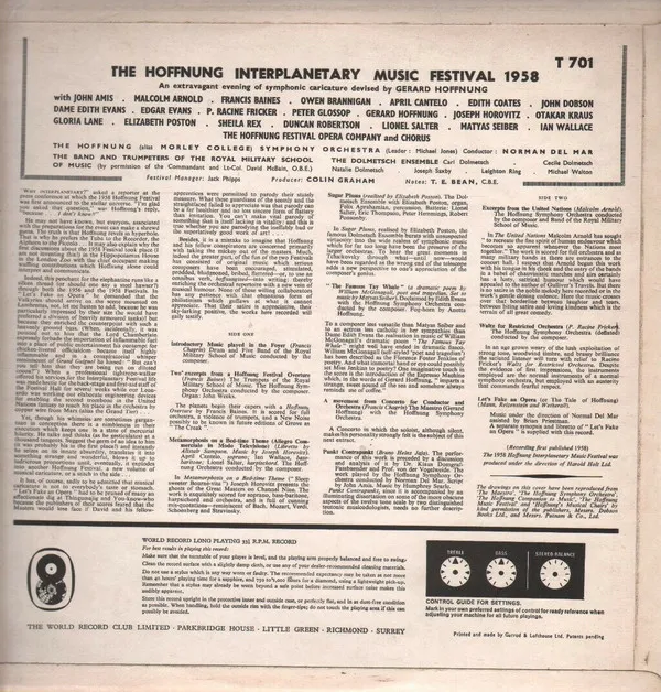 The Hoffnung Interplanetary Music Festival