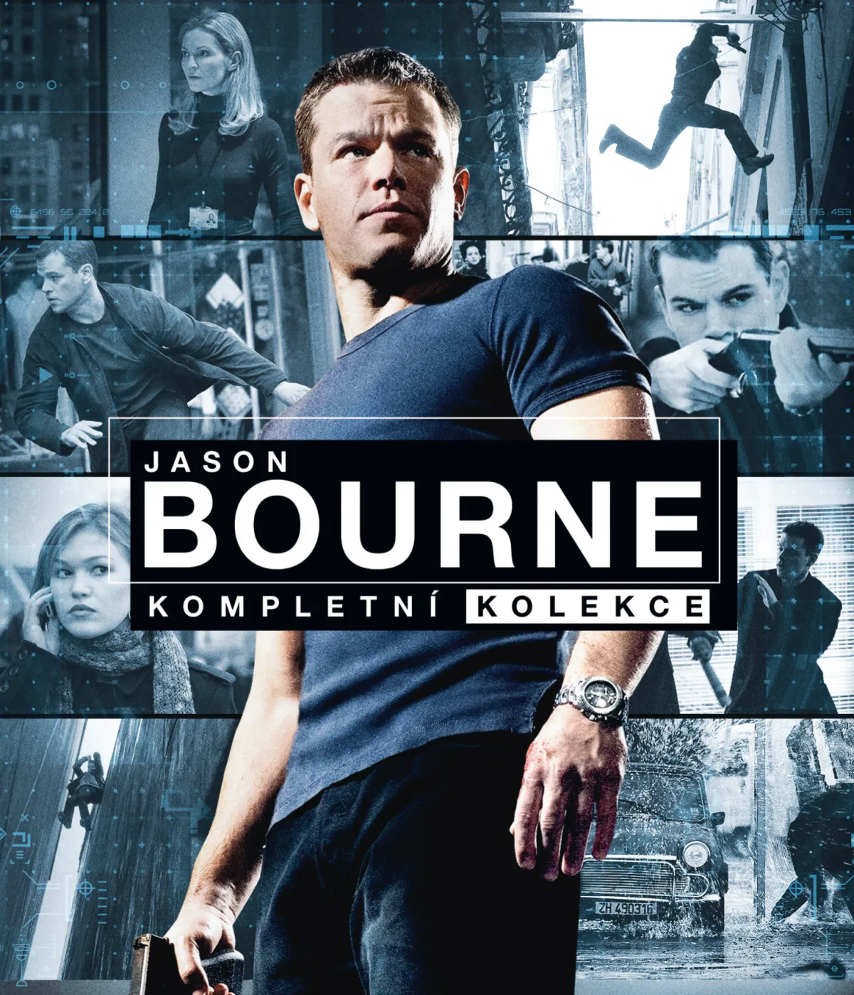 Jason Bourne kolekce 1.-5. 5BD