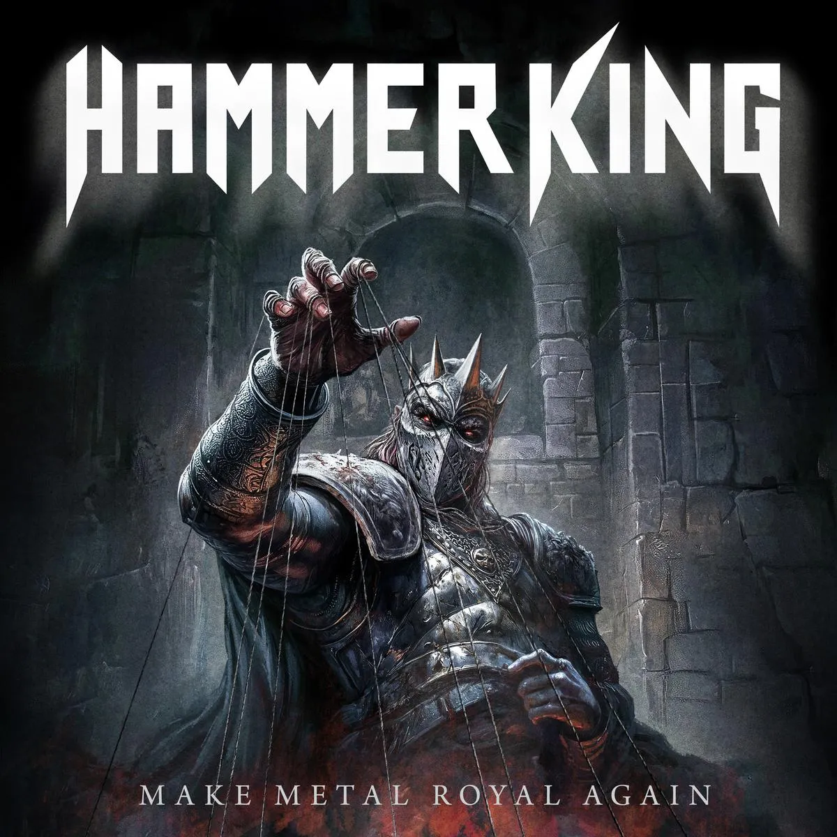 MAKE METAL ROYAL AGAIN (RED/GOLD SPLATTER IN GATEFOLD)