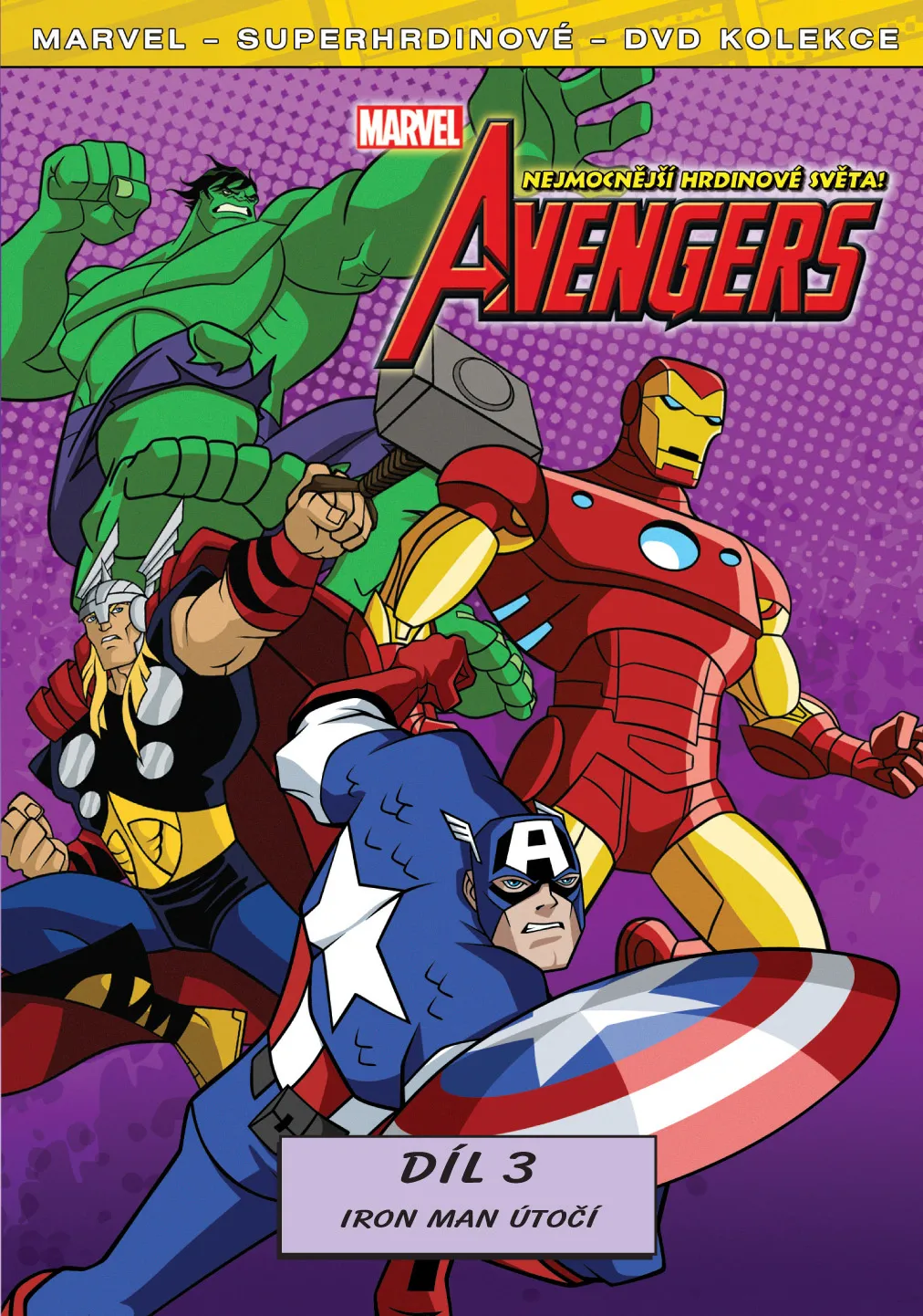 The Avengers: Nejmocnější hrdinové světa 3. DVD