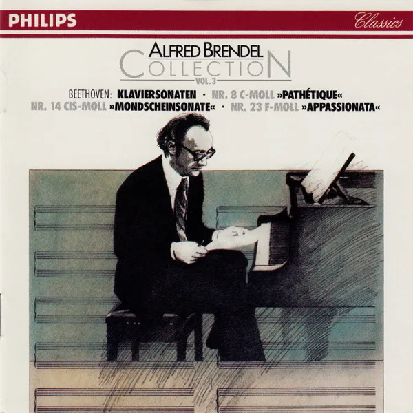 Klaviersonaten • Nr. 8 C-Moll Op. 13 "Pathétique" • Nr. 14 Cis-moll "Mondscheinsonate" • Nr. 23 F-moll "Appassionata"