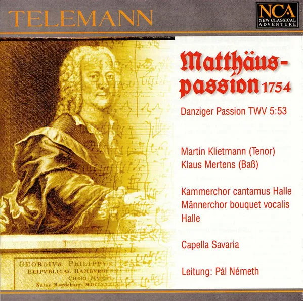 Matthäus-passion 1754 (Danziger Passion TWV 5:53)