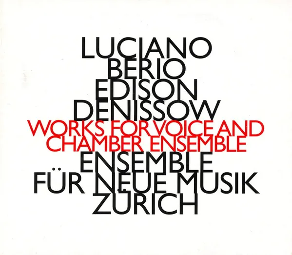 Works For Voice And Chamber Ensemble