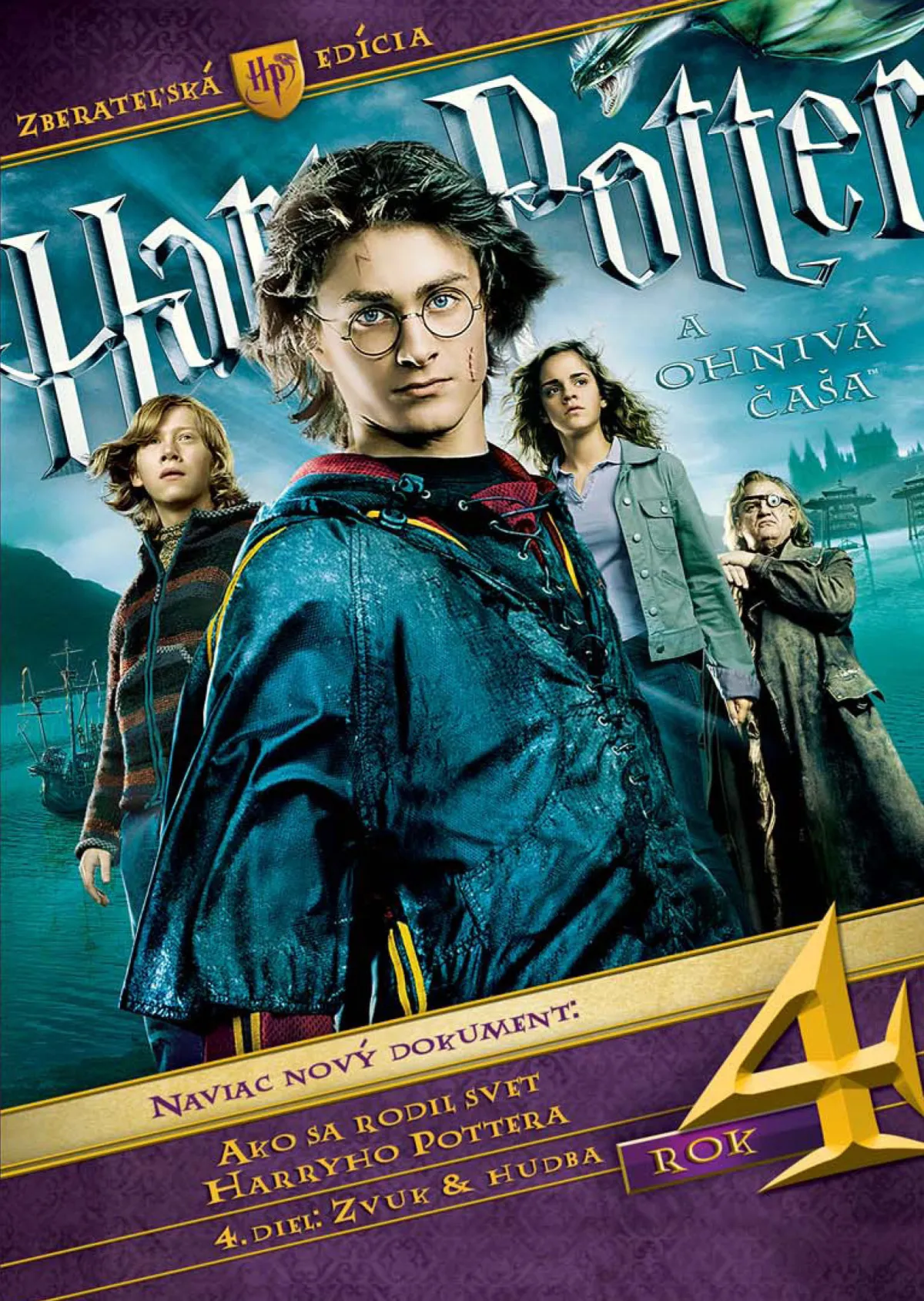 Harry Potter a Ohnivá čaša S.E. 3DVD (SK)