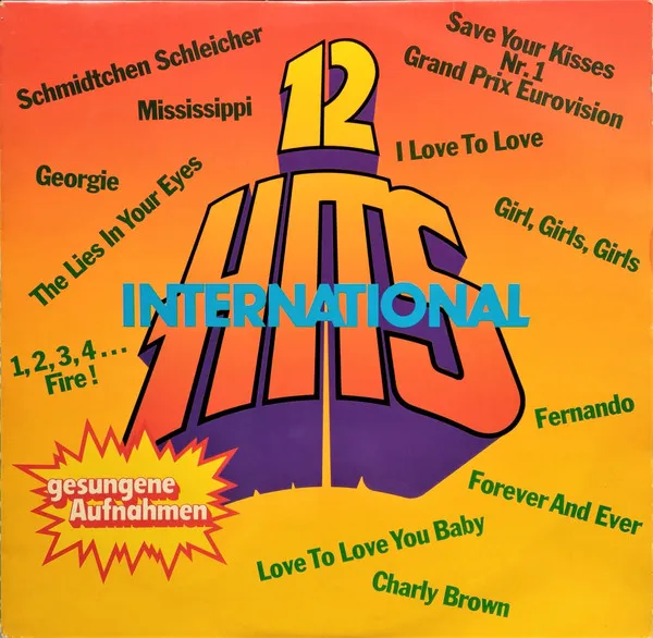 12 Hits International - Gesungene Aufnahmen
