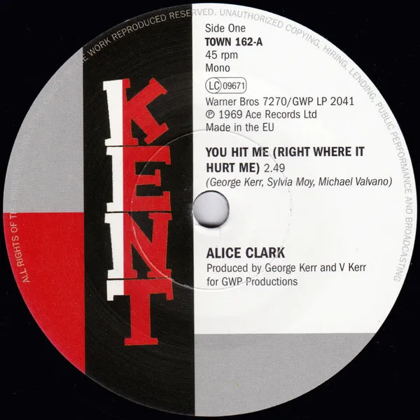You Hit Me (Right Where It Hurt Me) / I Couldn't Build A World (With You On The Outside)