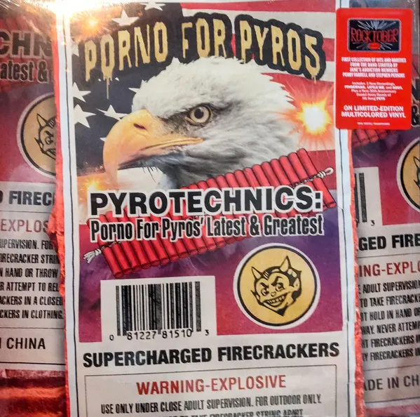 PYROTECHNICS: PORNO FOR PYROS' LATEST AND GREATEST (LIMITED COLOUR VINYL)