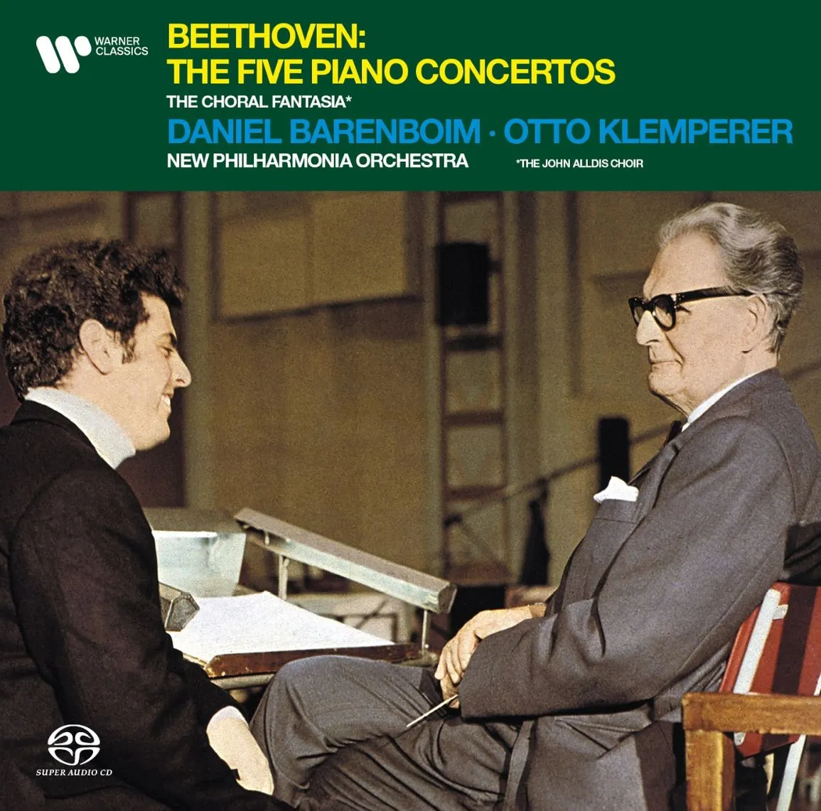 BEETHOVEN: THE 5 PIANO CONCERTOS, CHORAL FANTASY