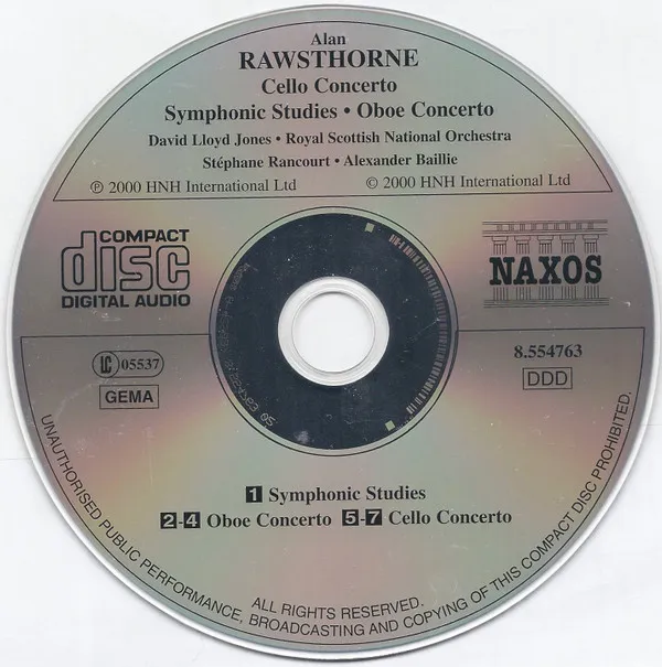 Cello Concerto / Oboe Concerto / Symphonic Studies