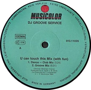 U Can Touch This Mix (With Fun)