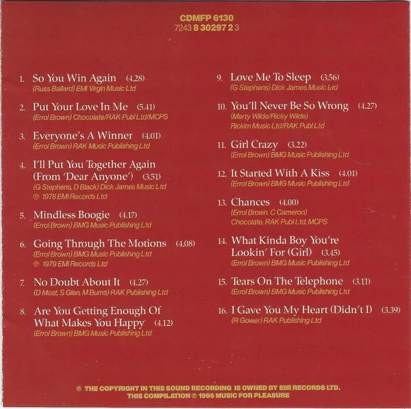 Greatest Hits Volume Two