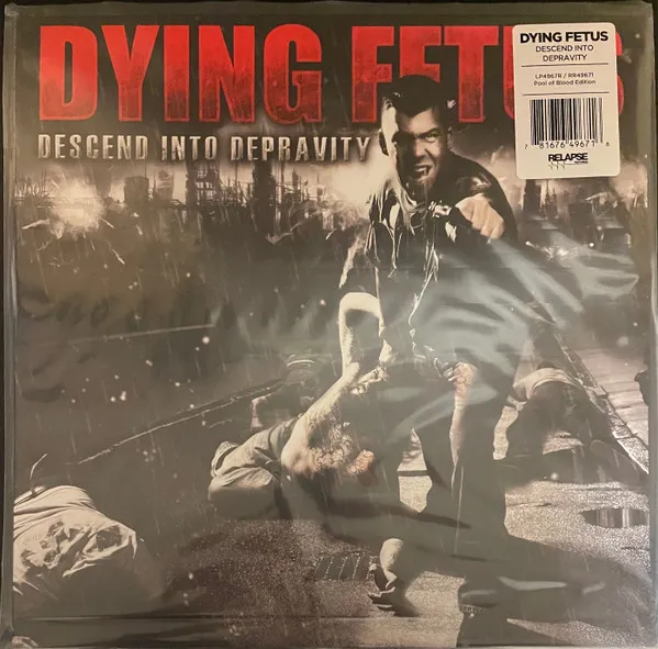 DESCEND INTO DEPRAVITY RED