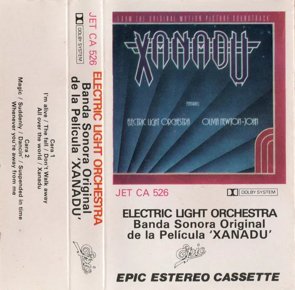 Banda Sonora Original De La Pelicula "Xanadu"