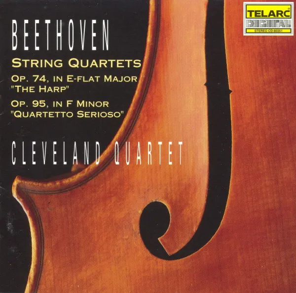 String Quartets Op. 74 "The Harp" / Op 95. "Quartetto Serioso"