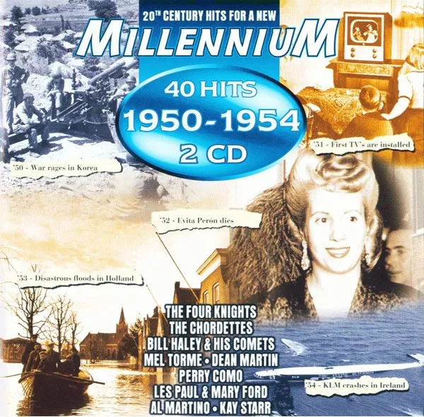 MILLENIUM 1950-1954 40 HITS [2CD]