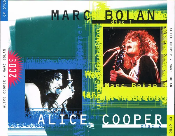 Alice Cooper Marc Bolan (Greatest Hits)
