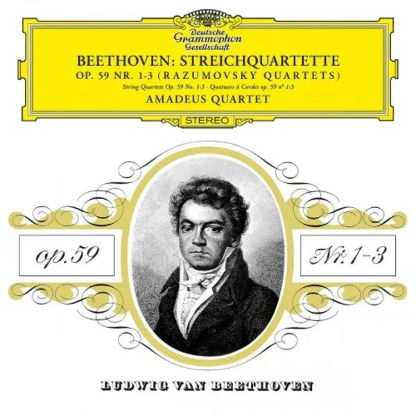 Amadeus Quartett:  Razumovsky Quartets Nos. 1–3 – Ludwig van Beethoven