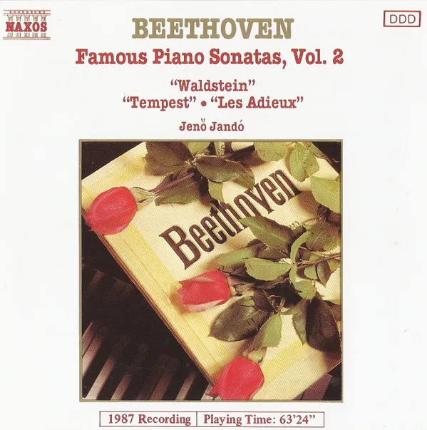 Famous Piano Sonatas, Vol. 2 "Waldstein" • "Tempest" • "Les Adieux"