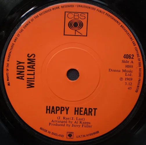 Happy Heart/What Now My Love