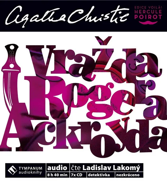 Christie: Vražda Rogera Ackroyda (MP3-CD)