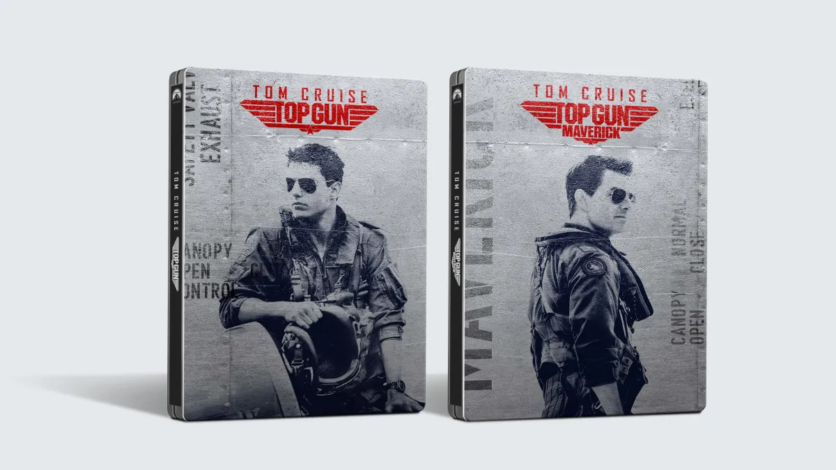 Top Gun dárková steelbook kolekce 1.+2 4BD (UHD+BD)
