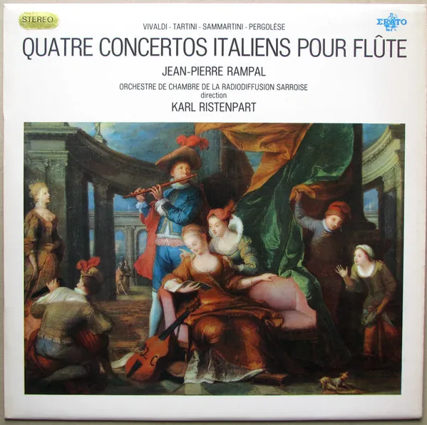 Quatre Concertos Italiens Pour Flûte