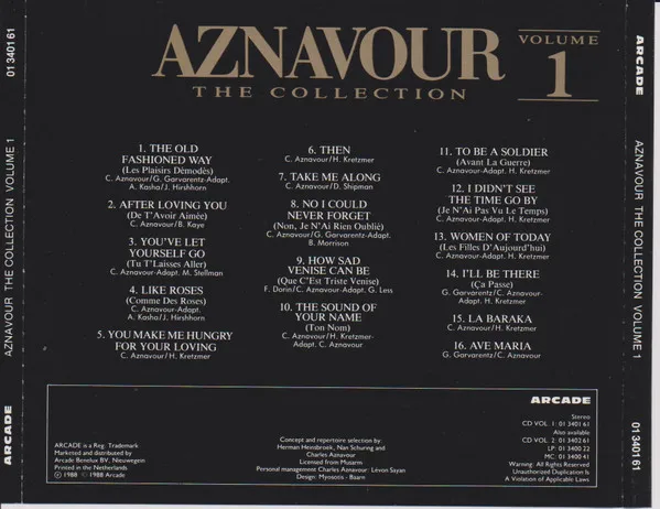 The Collection Volume 1
