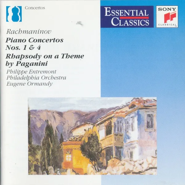 Piano Concertos 1 & 4 / Rhapsody On A Theme By Paganini