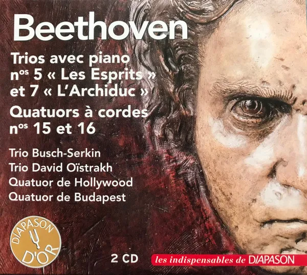 Trios Avec Piano Nos 5 « Les Esprits » Et 7 « L’Archiduc » • Quatuors À Cordes Nos 15 Et 16