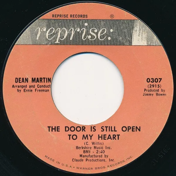 The Door Is Still Open To My Heart / Every Minute Every Hour