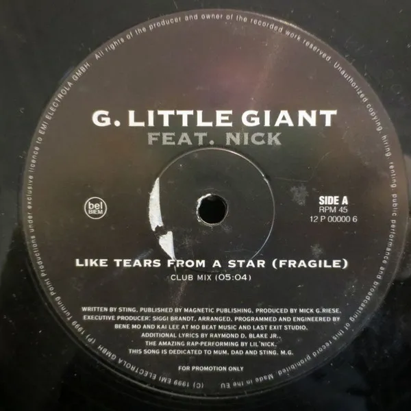 Like Tears From A Star (Fragile)