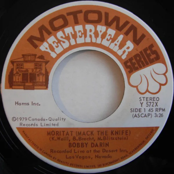 Moritat (Mack The Knife) / If I Were A Carpenter