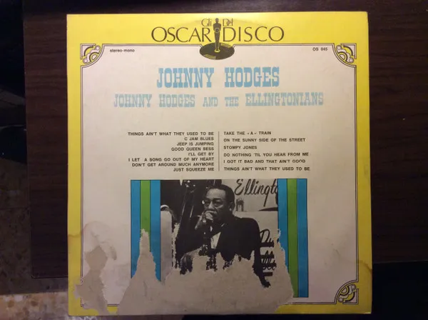 Johnny Hodges And The Ellingtonians