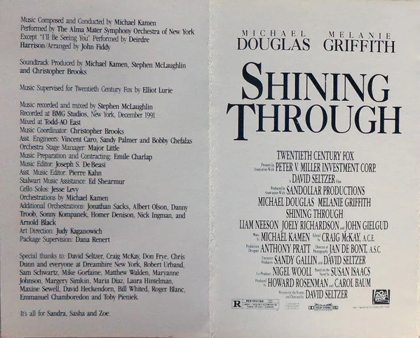 Shining Through (Original Motion Picture Soundtrack)