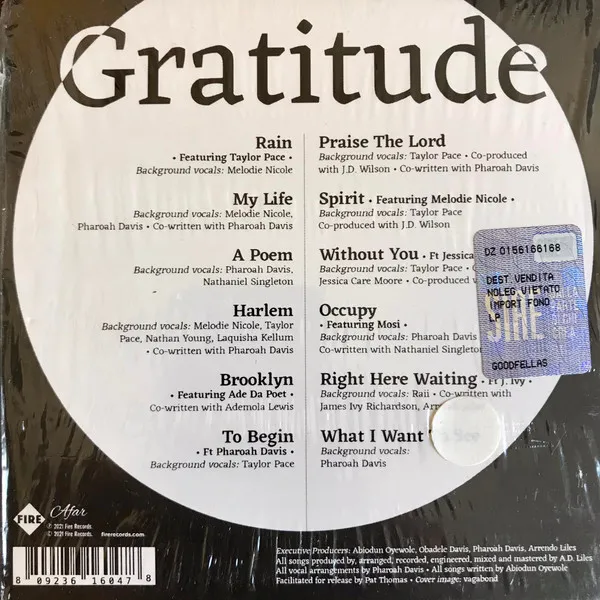 Gratitude
