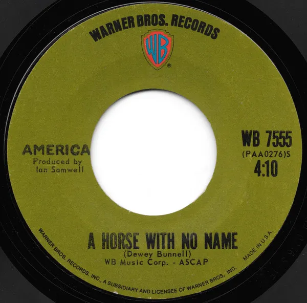 A Horse With No Name
