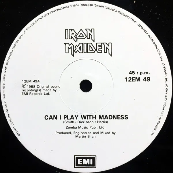 Can I Play With Madness