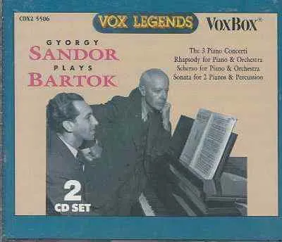 Gyorgy Sandor Plays Bartok